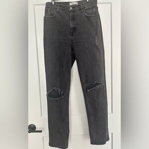 Abercrombie & Fitch Black '90s Straight Jeans